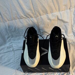 adidas Anthony Edwards Black White Athletic Shoes